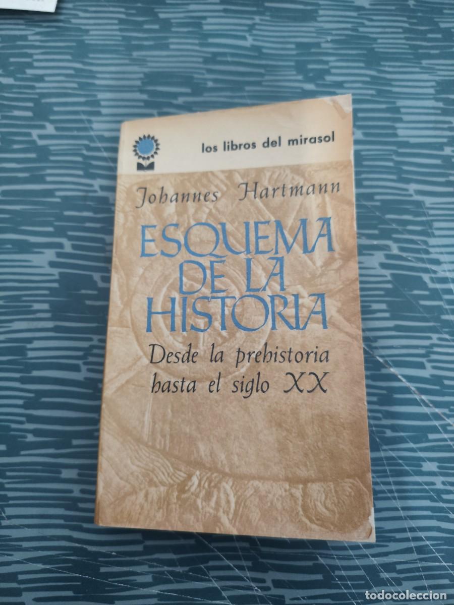 Libros de segunda mano: ESQUEMA DE LA HISTORIA,DESDE LA PREHISTORIA HASTA EL SIGLO XX, JOHANNES HARTMANN,1964,270 P&Aacute;GINAS.
