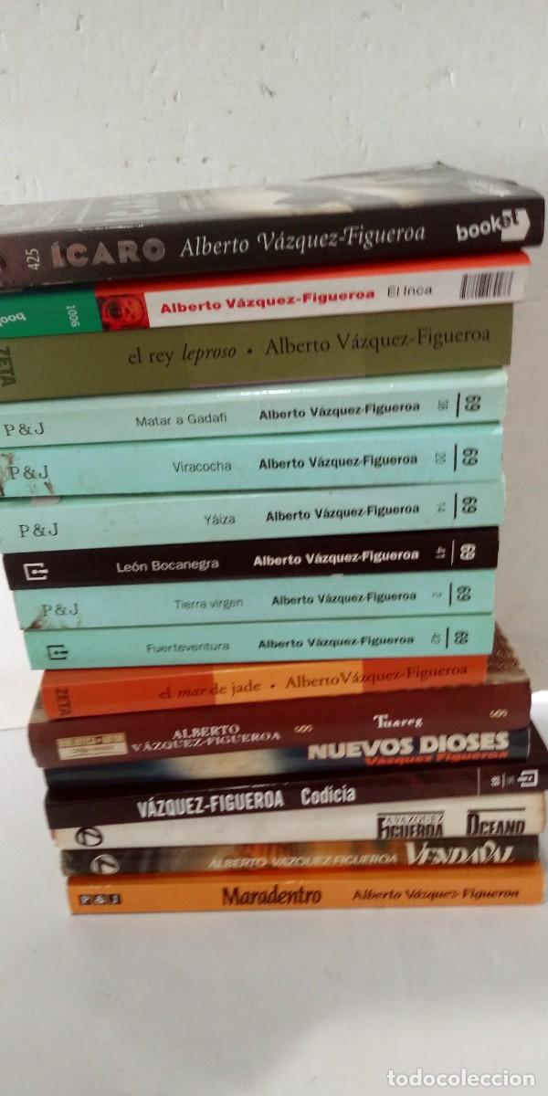 Libros de segunda mano: Lote 16 libros de Alberto V&aacute;zquez-Figueroa