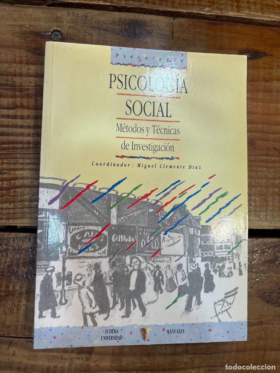 Libros de segunda mano: Psicologia social CLEMENTE DIAZ, MIGUEL MANUEL .