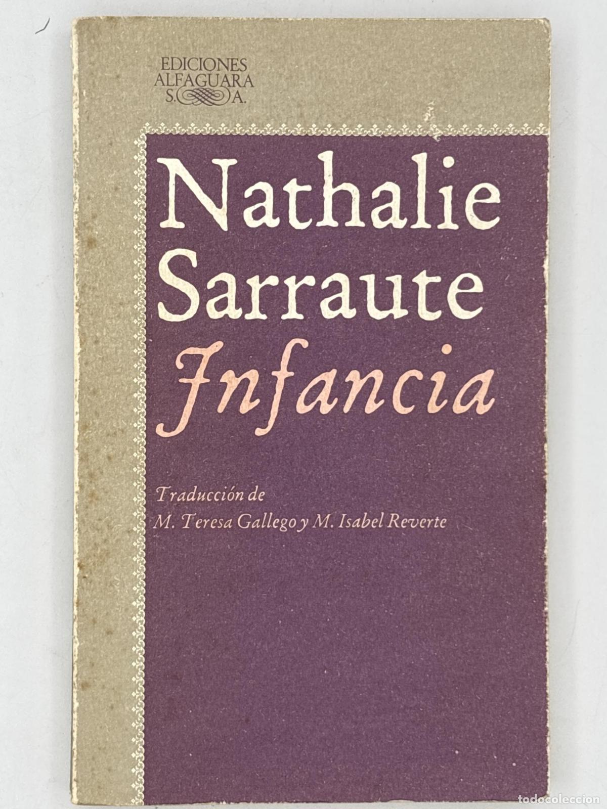 Libros de segunda mano: Infancia - NATHALIE SARRAUTE