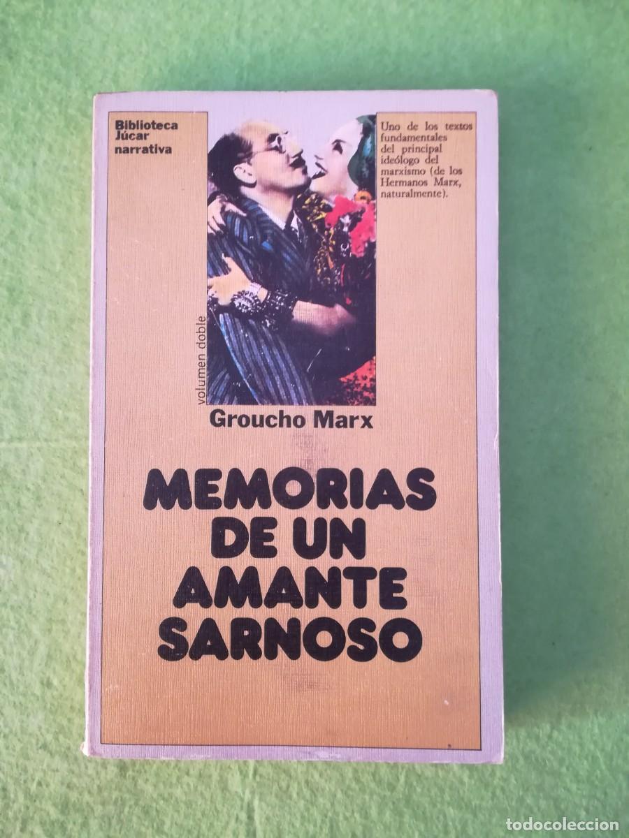 Libros de segunda mano: Memorias de un amante sarnoso Groucho Marx biblioteca jucar 1980