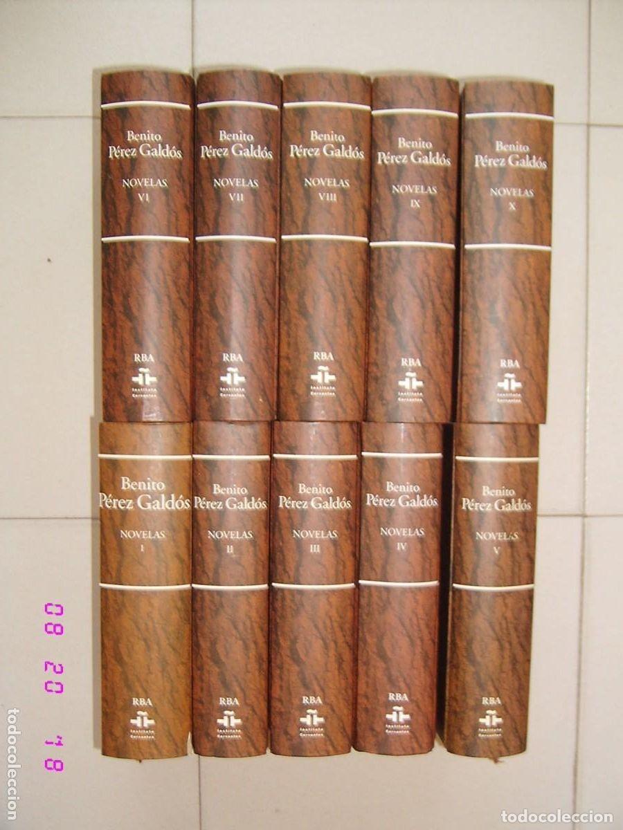 Libros de segunda mano: NOVELAS - BENITO PEREZ GALDOS - 10 TOMOS - RBA