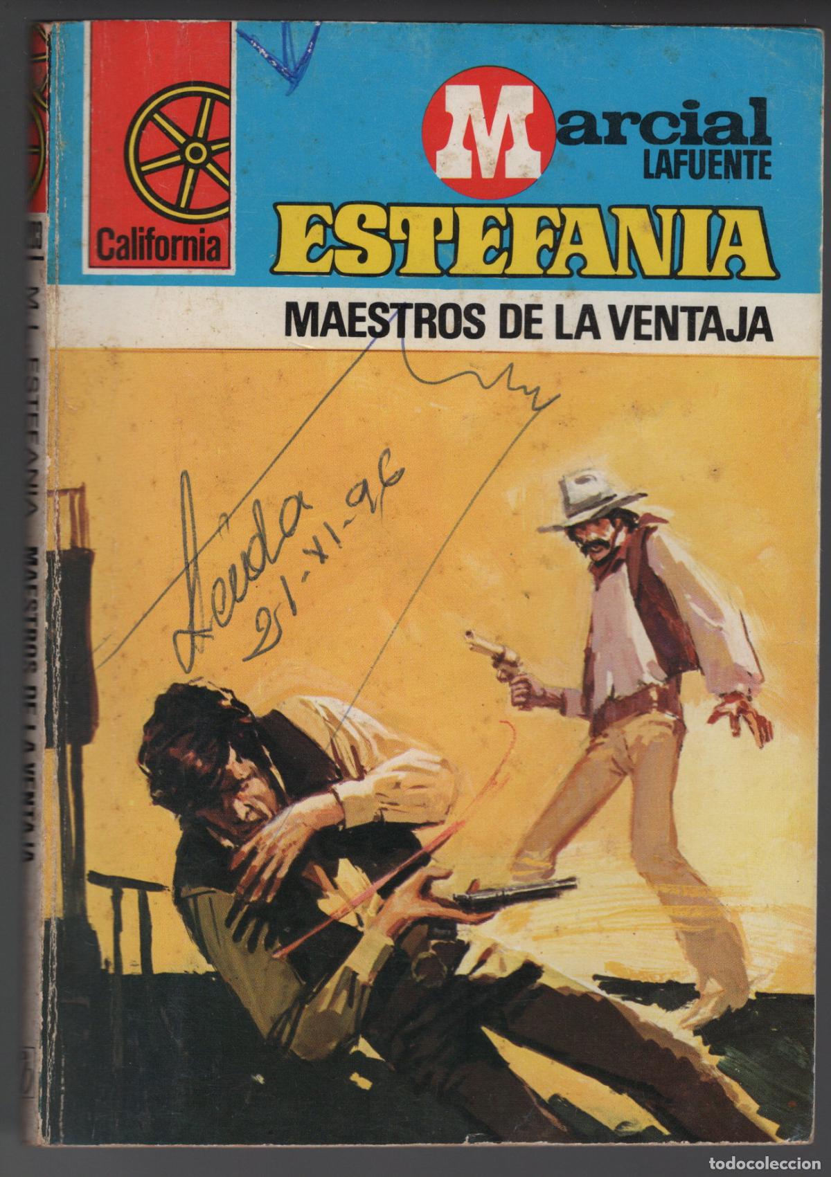 Libros de segunda mano: CALIFORNIA 1203 - MAESTROS DE LA VENTAJA - ESTEFANIA - BOLSILIBRO BRUGUERA