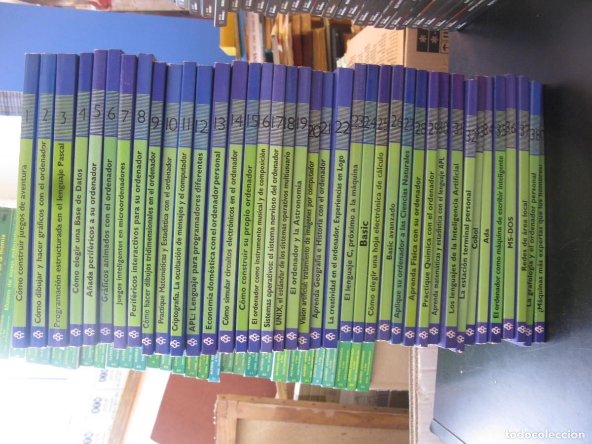 Libros de segunda mano: ENCICLOPEDIA PRACTICA DE LA INFORMATICA APLICADA EDICIONES SIGLO CULTURAL 40 TOMOS , FALTA UNO