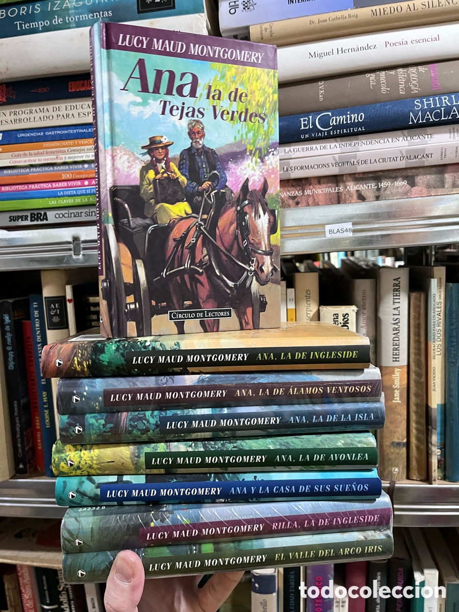 Libros de segunda mano: Blas48 lote de 8 libros de LUCY MAUD MONTGOMERY Ana de las tejas verdes ingleside &aacute;lamos ventosos