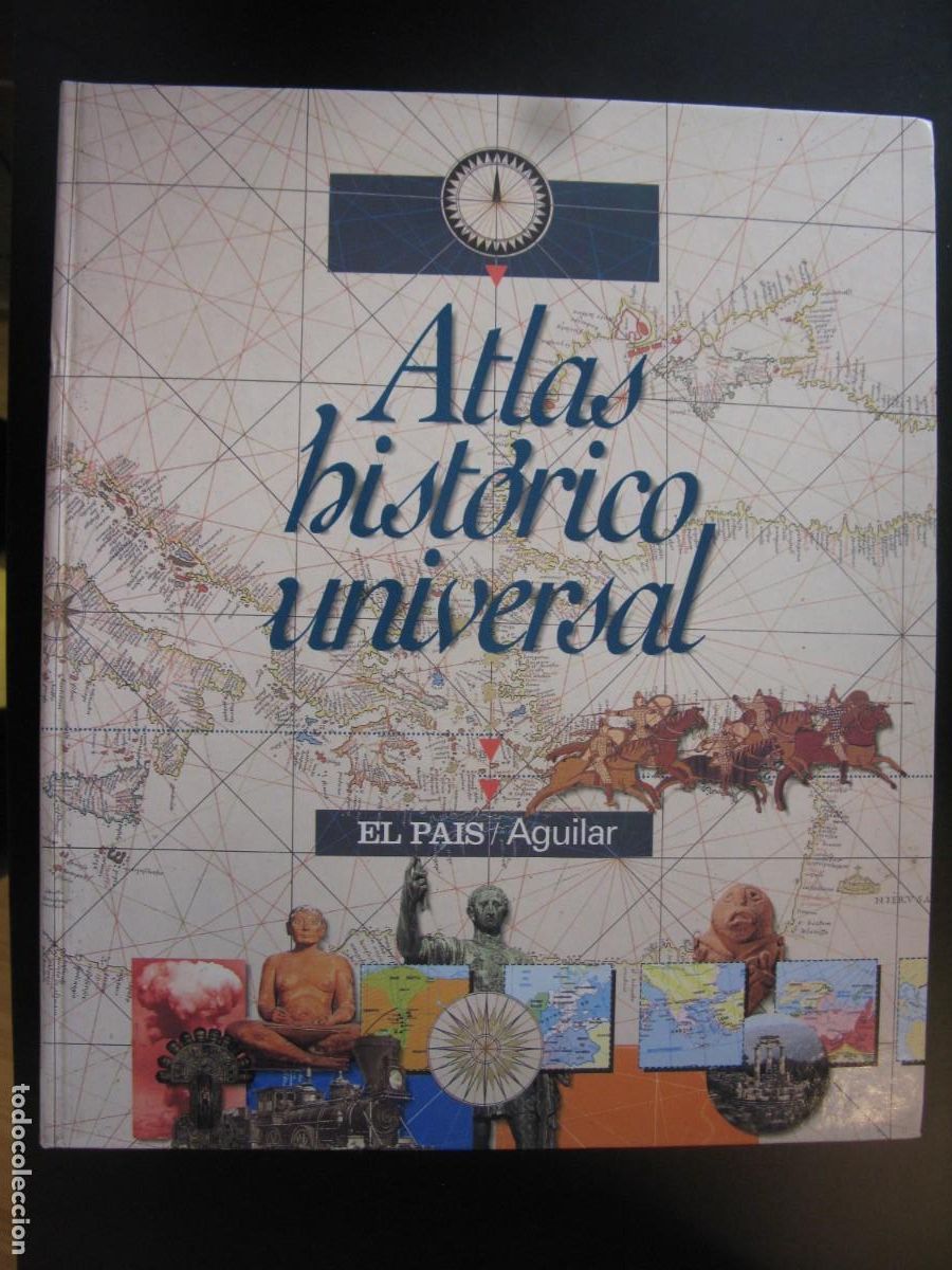 Libri di seconda mano: Atlas hist&oacute;rico universal - el pa&iacute;s Aguilar - carton&eacute; en gran formato
