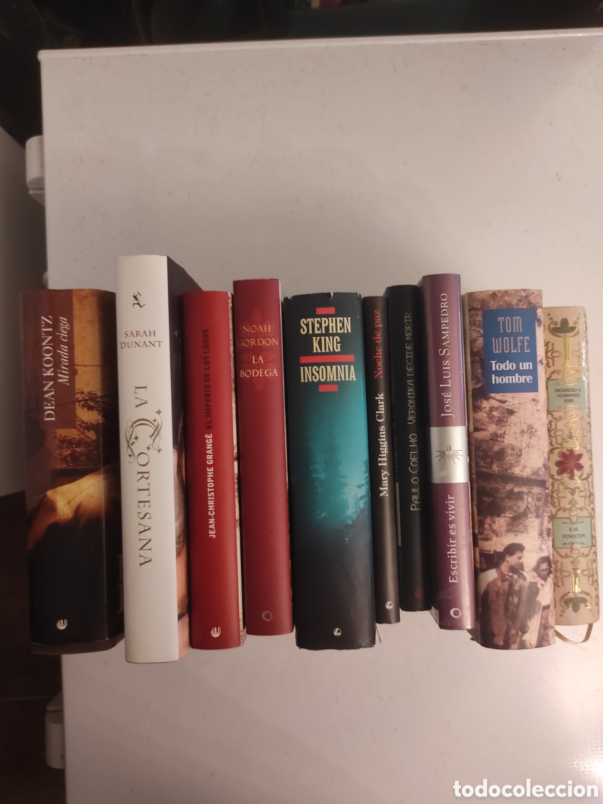 Libros de segunda mano: Lote 10 libros varios autores: Stepehen King, Paulo Coelho, Tom Wolfe, Noah Gordon...