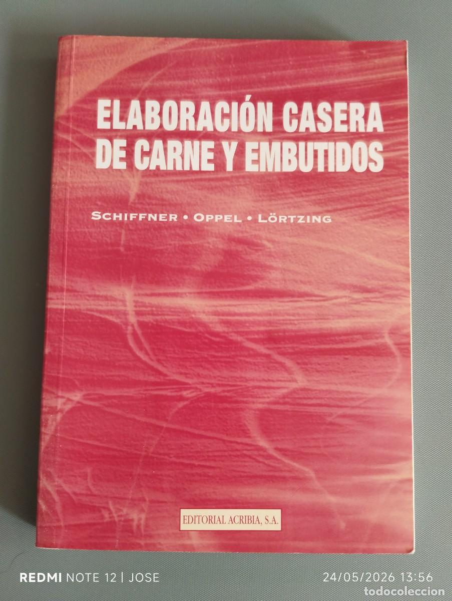Libros de segunda mano: Libro - Elaboraci&oacute;n casera de carne y embutidos -581