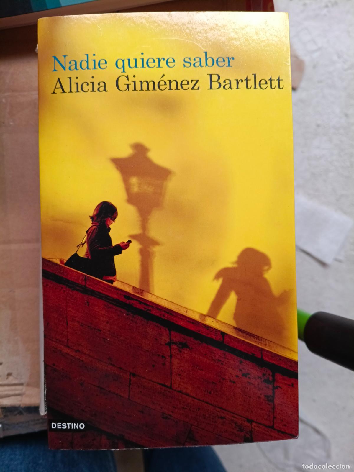 Libros de segunda mano: Nadie quiere saber - Gim&eacute;nez Bartlett, Alicia