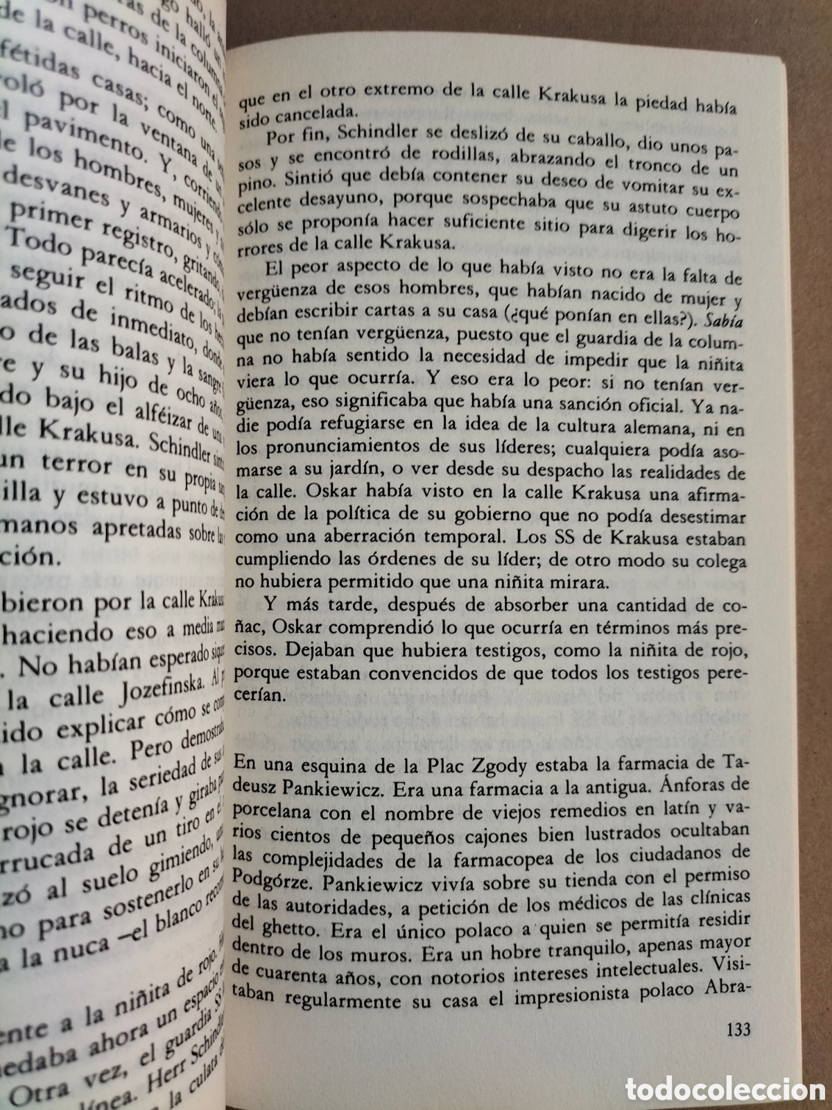 Libros de segunda mano: La lista de Schindler. Thomas Keneally. Cine para leer 1. La vanguardia, 1994. Libro