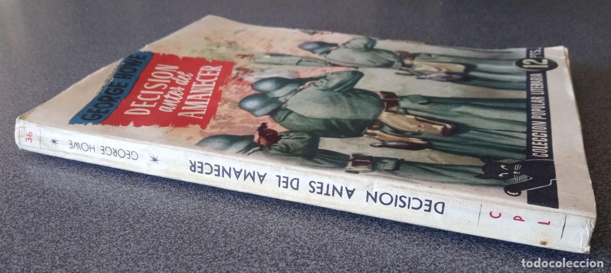 Libros de segunda mano: Decisi&oacute;n Antes Del Amanecer George Howe - Foto 2