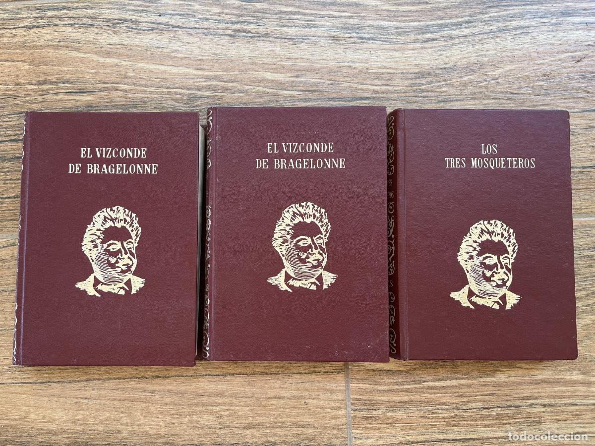 Libros de segunda mano: ALEJANDRO DUMAS - VIZCONDE DE BRAGELONNE + MOSQUETEROS - EDITOR P&Eacute;REZ DEL HOYO