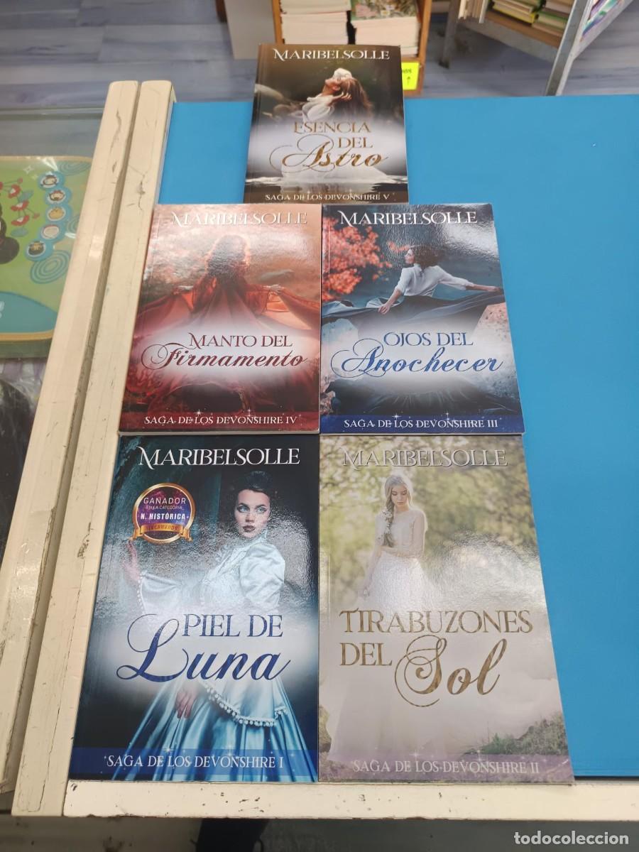 Libros de segunda mano: SAGA DE LOS DEVONSHIRE 5 TOMOS DE MARIBELSOLLE NOVELAS ROMANTICAS