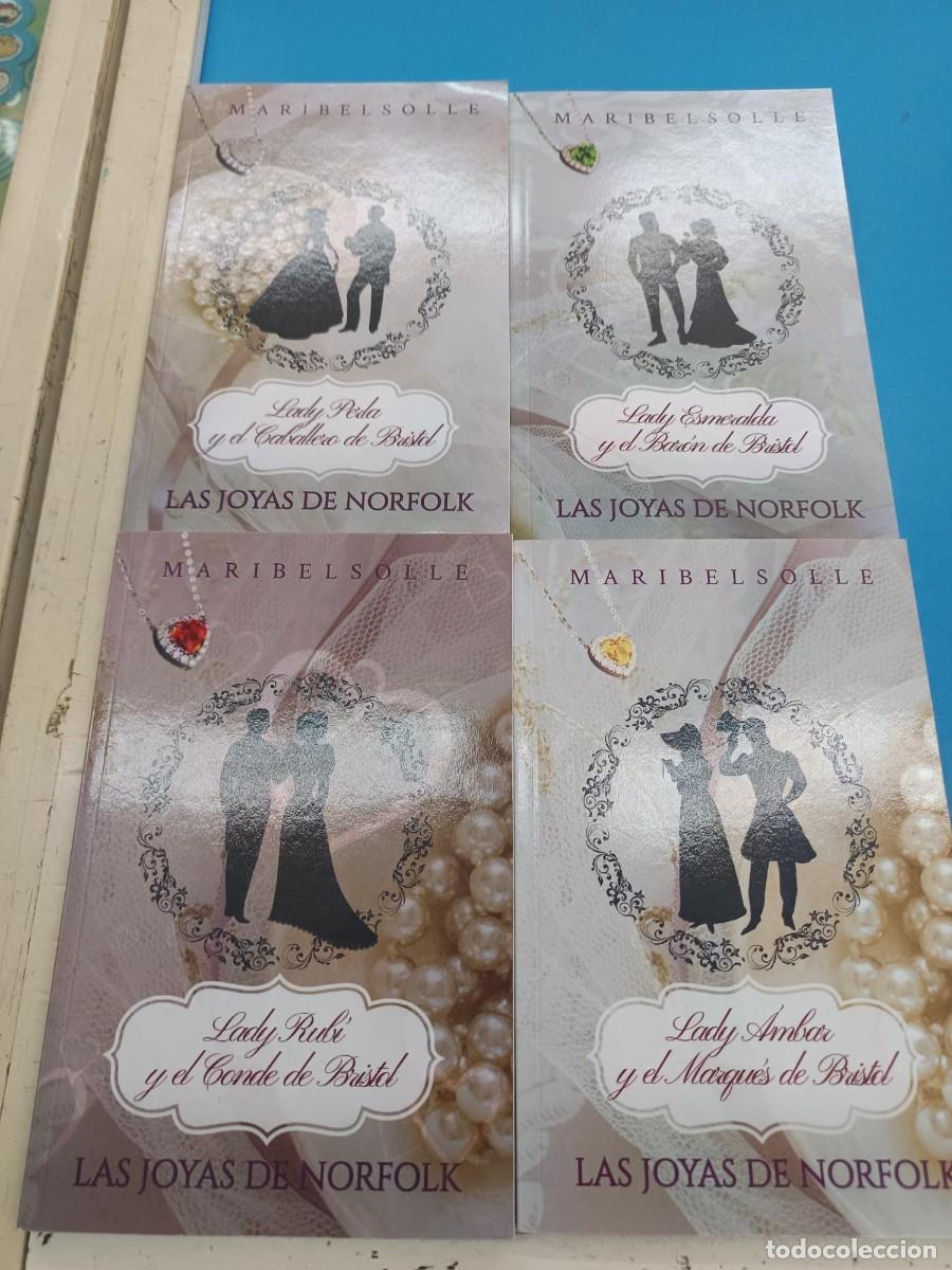 Libros de segunda mano: LAS JOYAS DE NORFOLK SAGA DE 4 LIBROS DE MARIBEDOLLE NOVELA ROMANTICA