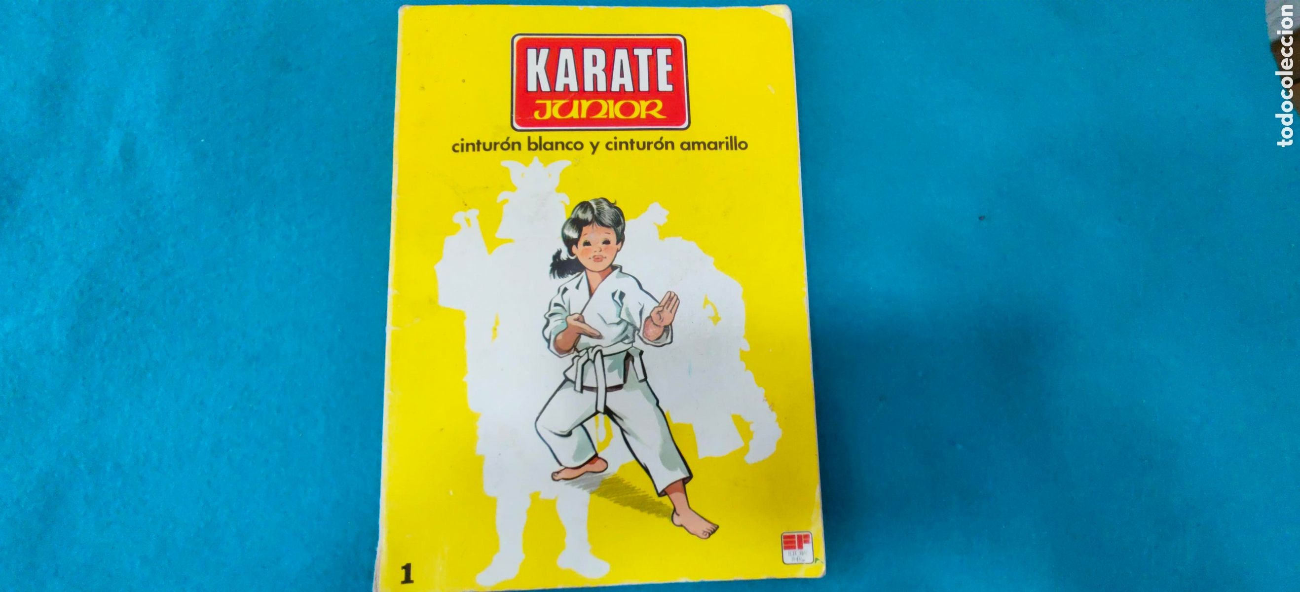 Libros de segunda mano: KARATE JUNIOR N&deg;1 CINTURON BLANCO Y AMARILLO OSAMU AOKI Y FELIX SAENZ FERNANDEZ 1979 FHER