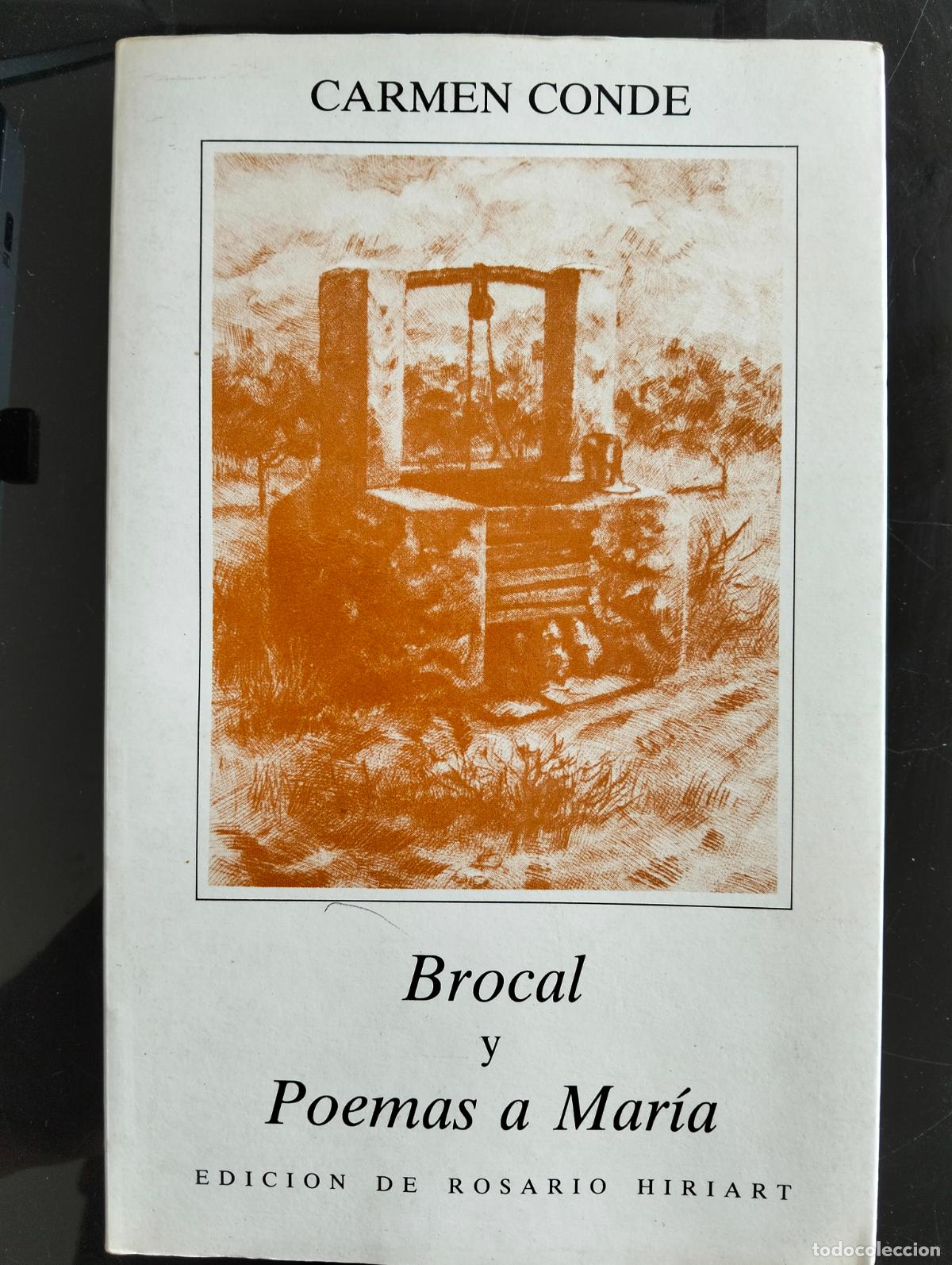 Gebrauchte B&uuml;cher: Carmen Conde, Brocal y Poemas a Maria, ed. Rosa Hiriart, 1984 VISITA MI CATALOGO L55