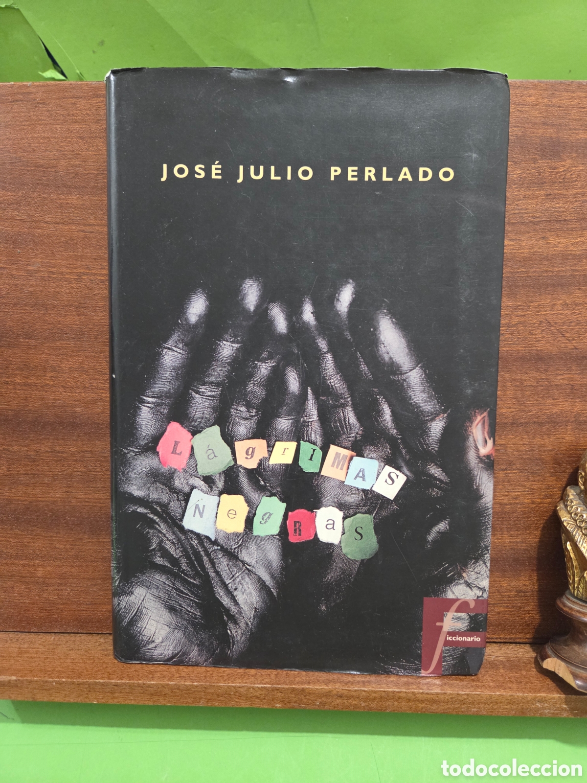 Libros de segunda mano: JOSE JULIO PERLADO...&rdquo;&rdquo;L&Aacute;GRIMAS NEGRAS&rdquo;&rdquo;...EDICIONES B...1996...