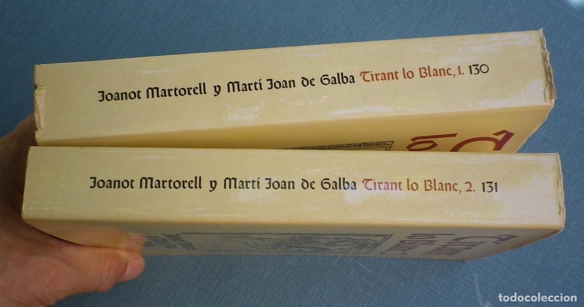 Libros de segunda mano: Tirant lo Blanc, dos tomos - Foto 3