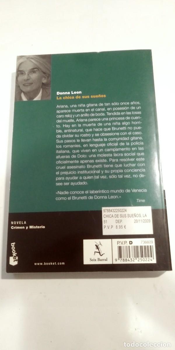 Libros de segunda mano: La chica de sus sue&ntilde;os Donna Leon - Foto 2