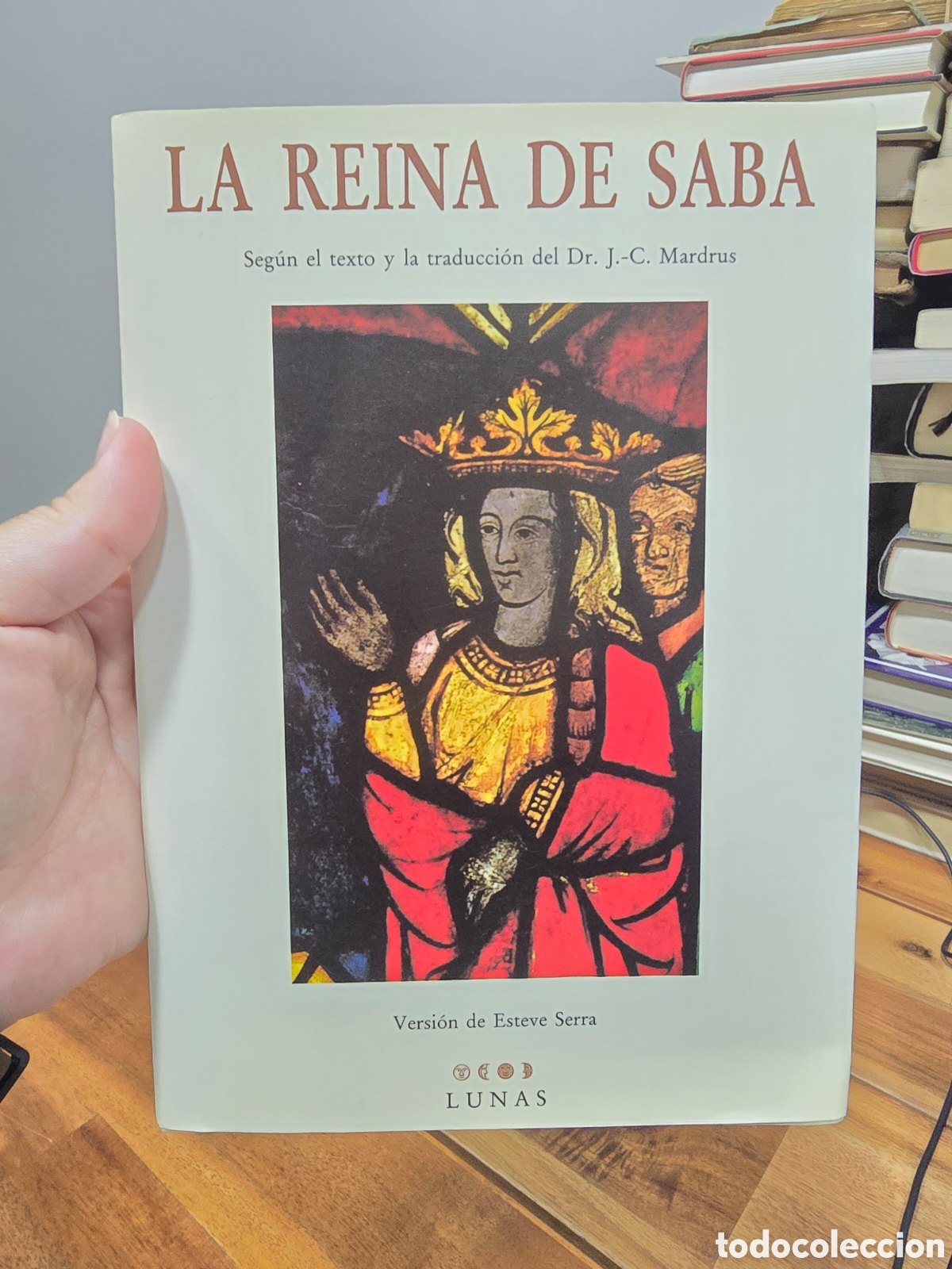 Libros de segunda mano: LA REINA DE SABA traducido y versionado por Esteve Serra 1992 Jos&eacute; J. de Ola&ntilde;eta novela mitologia