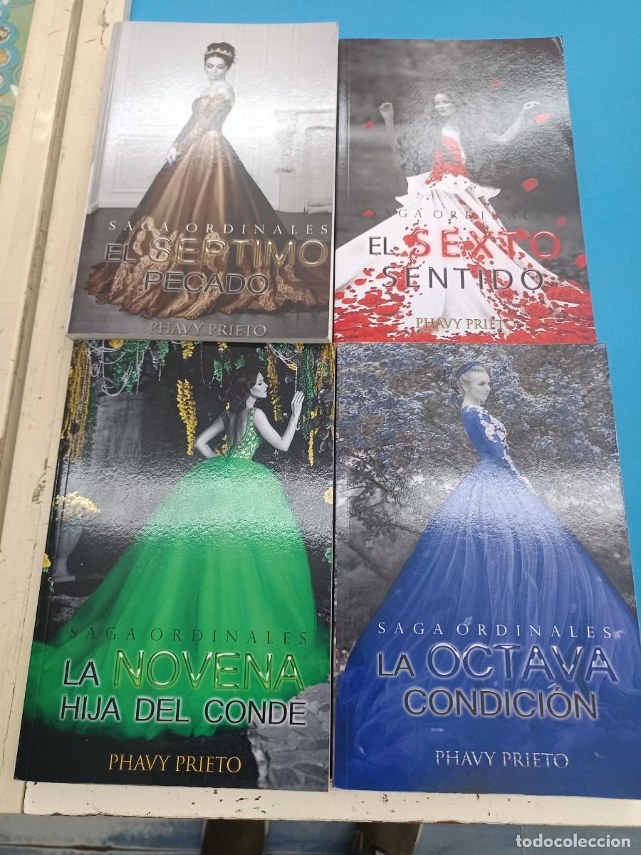 Libros de segunda mano: SAGA ORDINALES DE HHAVY PRIETO LOS 6 PRIMEROS LIBROS DE LA SAGA ROMANTICA