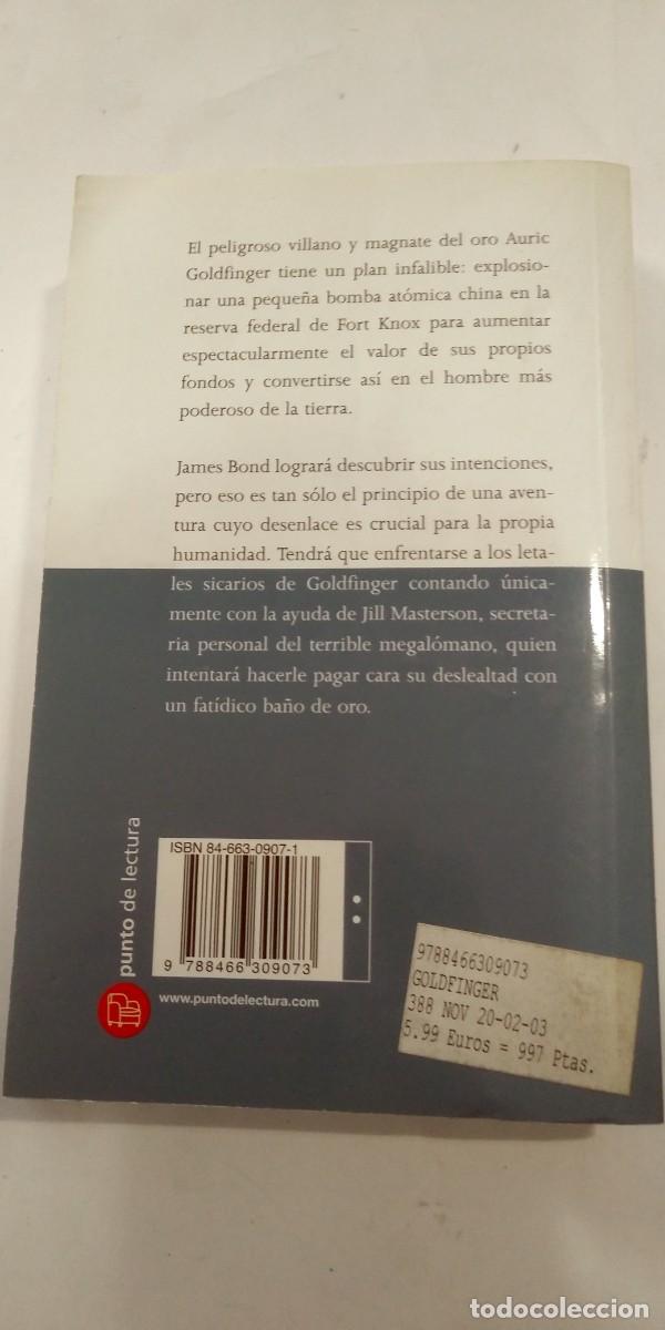 Libros de segunda mano: Goldfinger 007 Ian Fleming - Foto 2