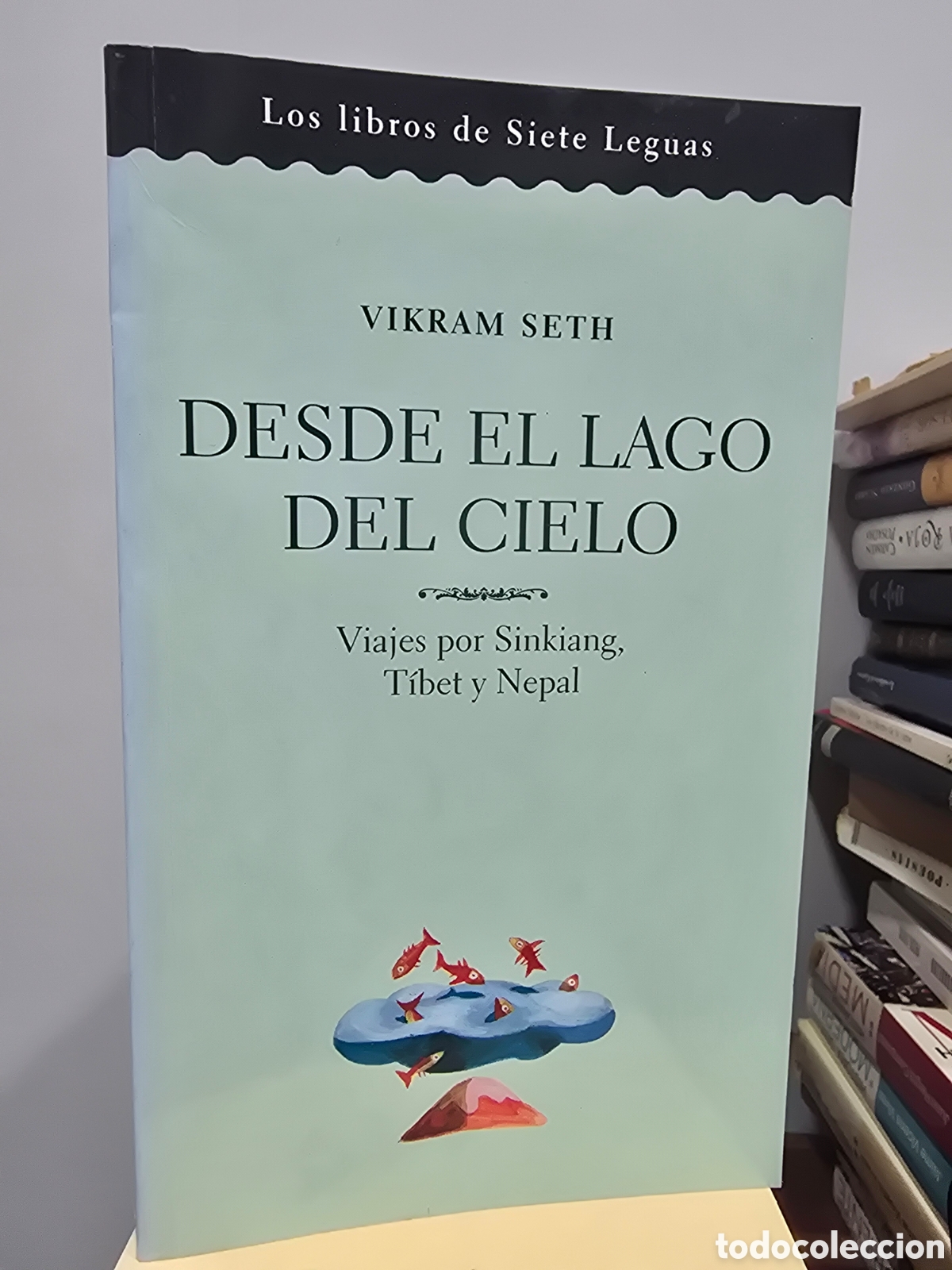 Libros de segunda mano: DESDE EL LAGO DEL CIELO Vikran Seth EDICIONES B 1998 literatura de viajes sinkiang tibet nepal