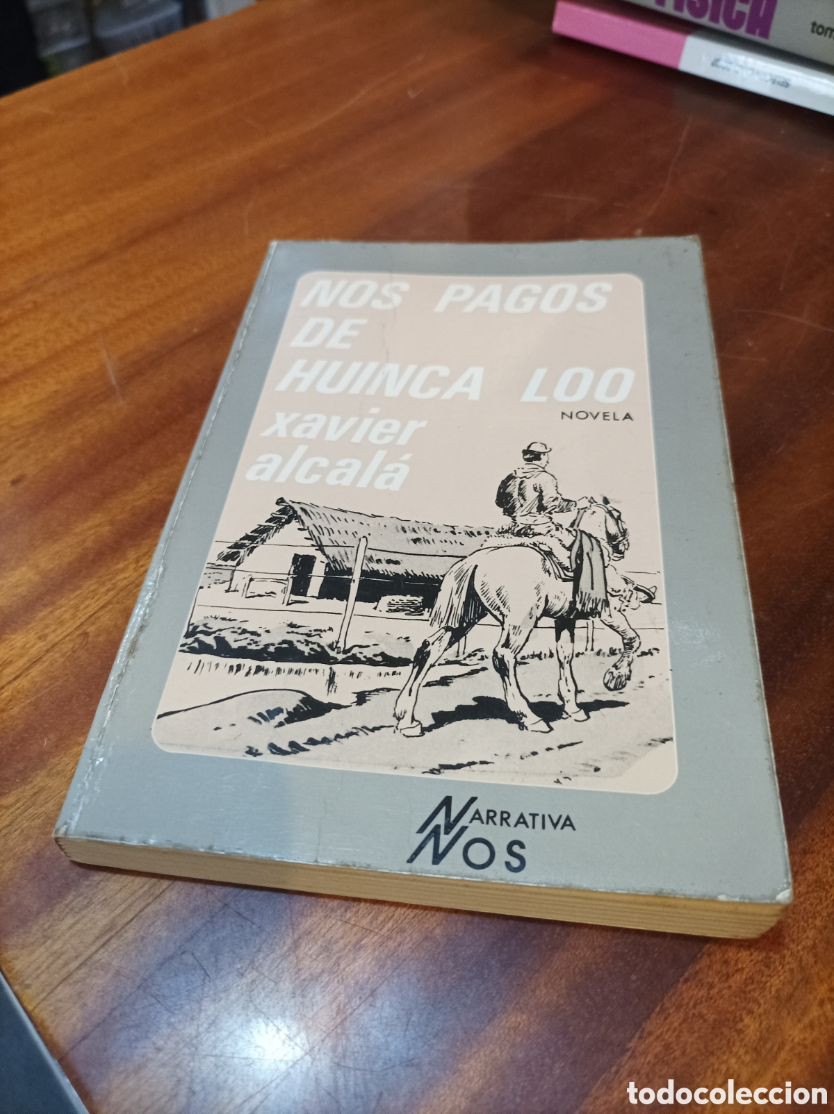 Libros de segunda mano: NOS PAGOS DE HUINCA-LOO XAVIER ALCAL&Aacute;. 1EDICI&Oacute;N 1982 . NARRATIVA NOS.
