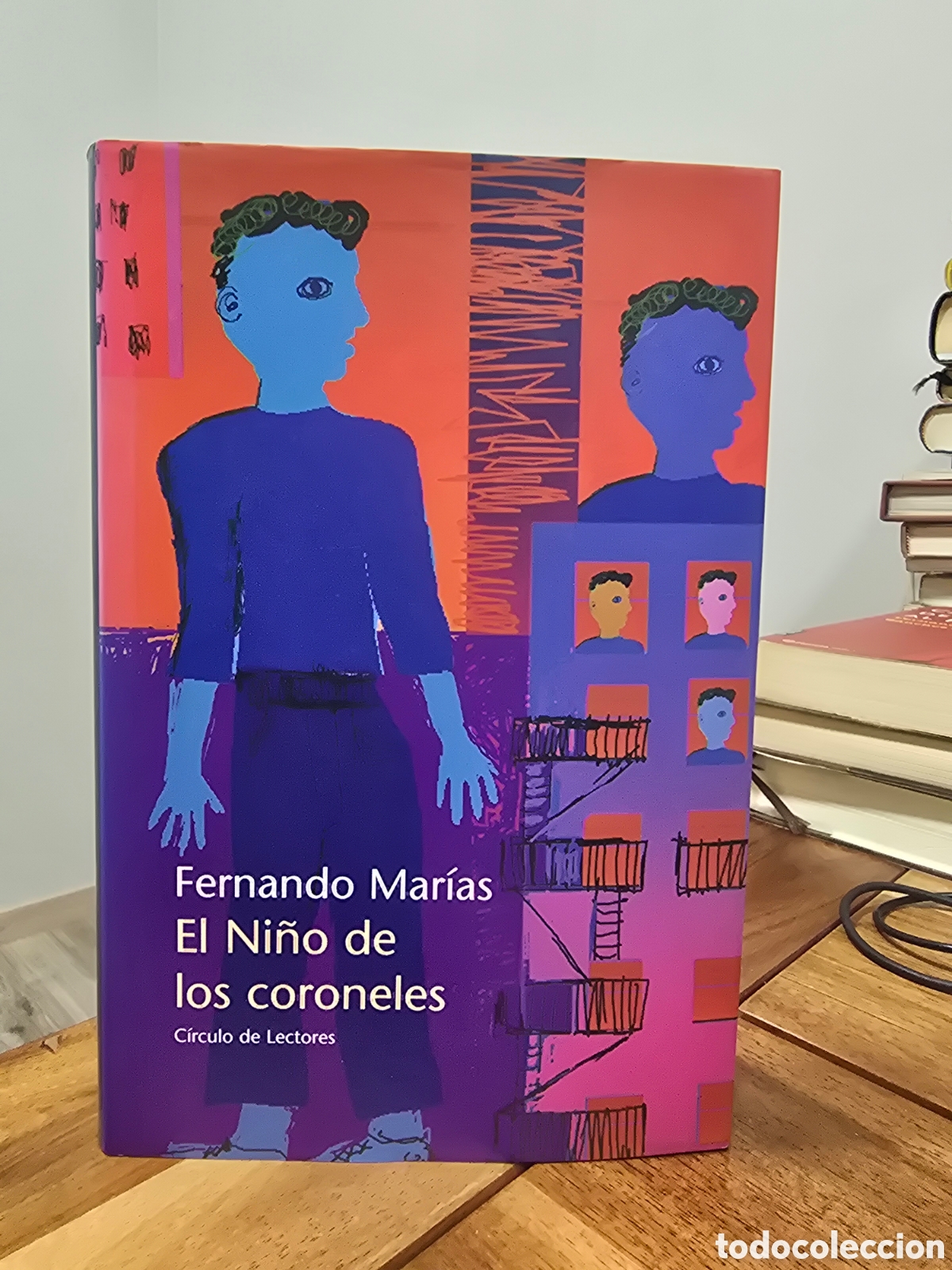 Libros de segunda mano: EL NI&Ntilde;O DE LOS CORONELES Fernando Mar&iacute;as C&iacute;rculo de Lectores 2001 novela