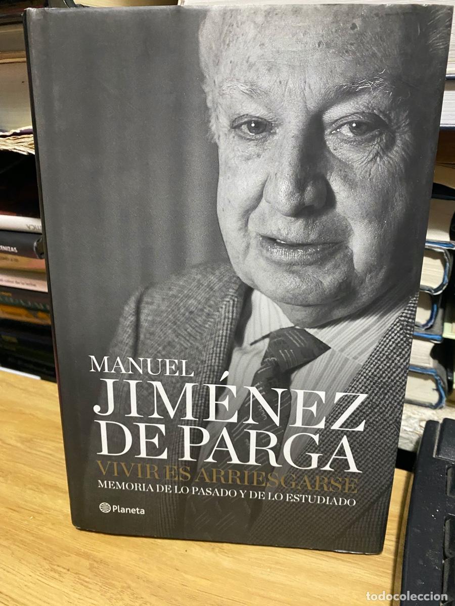 Libros de segunda mano: manuel jimenez de parga, vivir es arriesgarse. edt. planeta