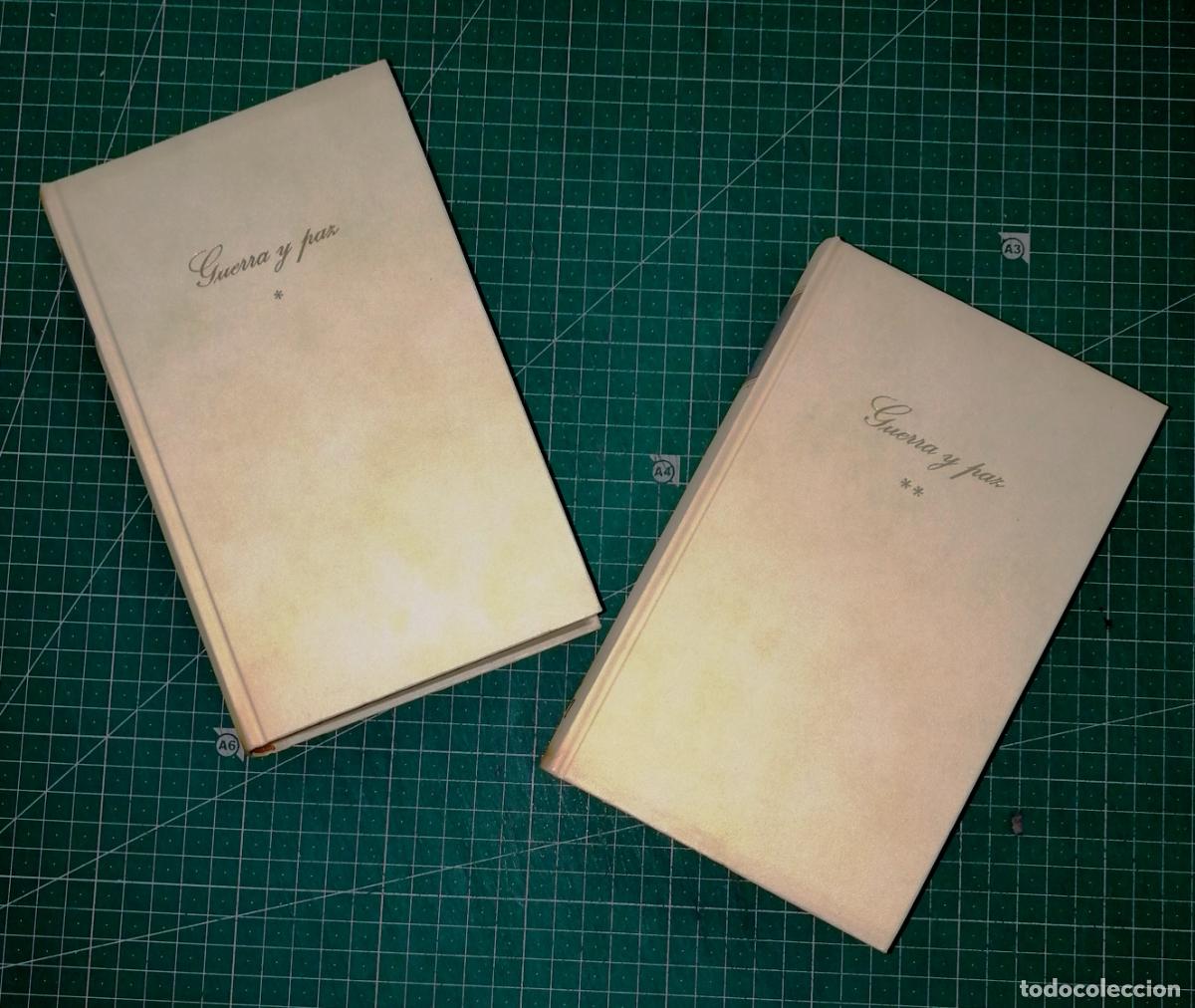 Libros de segunda mano: GUERRA Y PAZ 2 vol. (Cl&aacute;sicos de la Literatura Universal) / Le&oacute;n Tolstoi.- C&iacute;rculo de Lectores 1967
