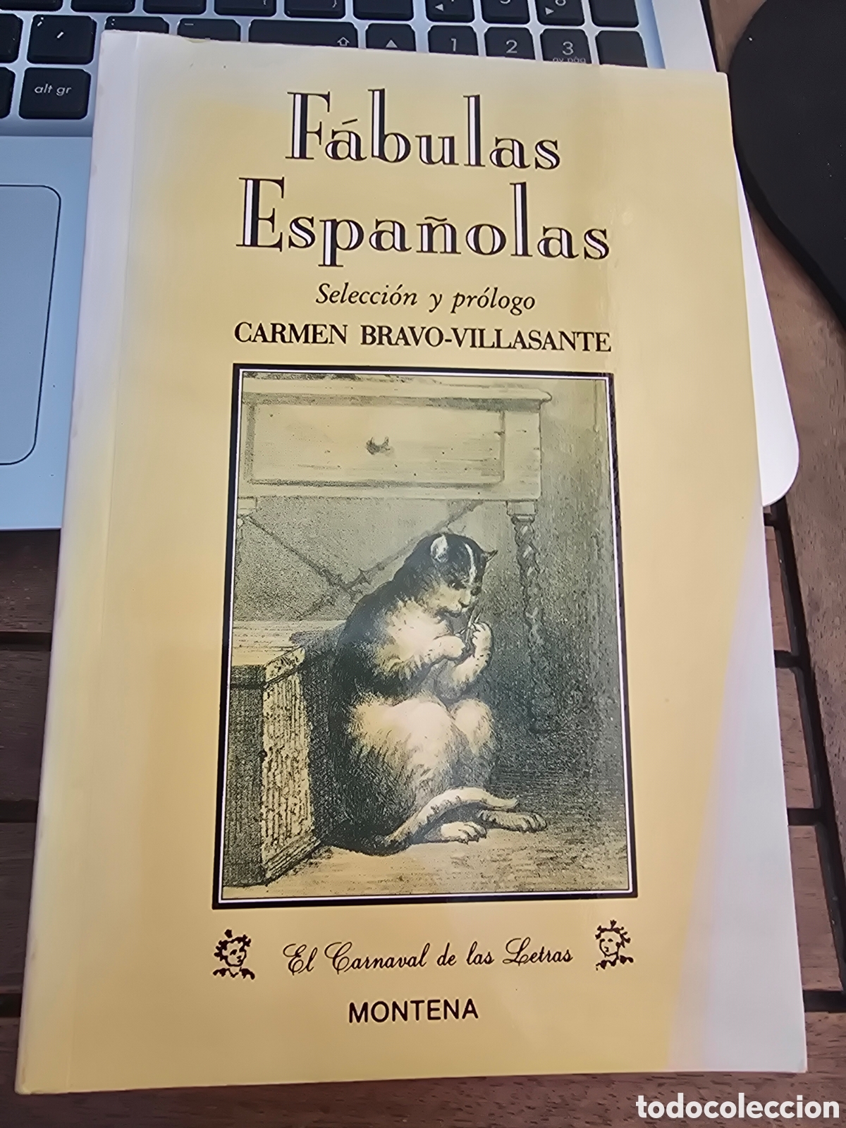 Libros de segunda mano: FABULAS ESPA&Ntilde;OLAS Carmen Bravo Villasante MONTENA 1989 narrativa