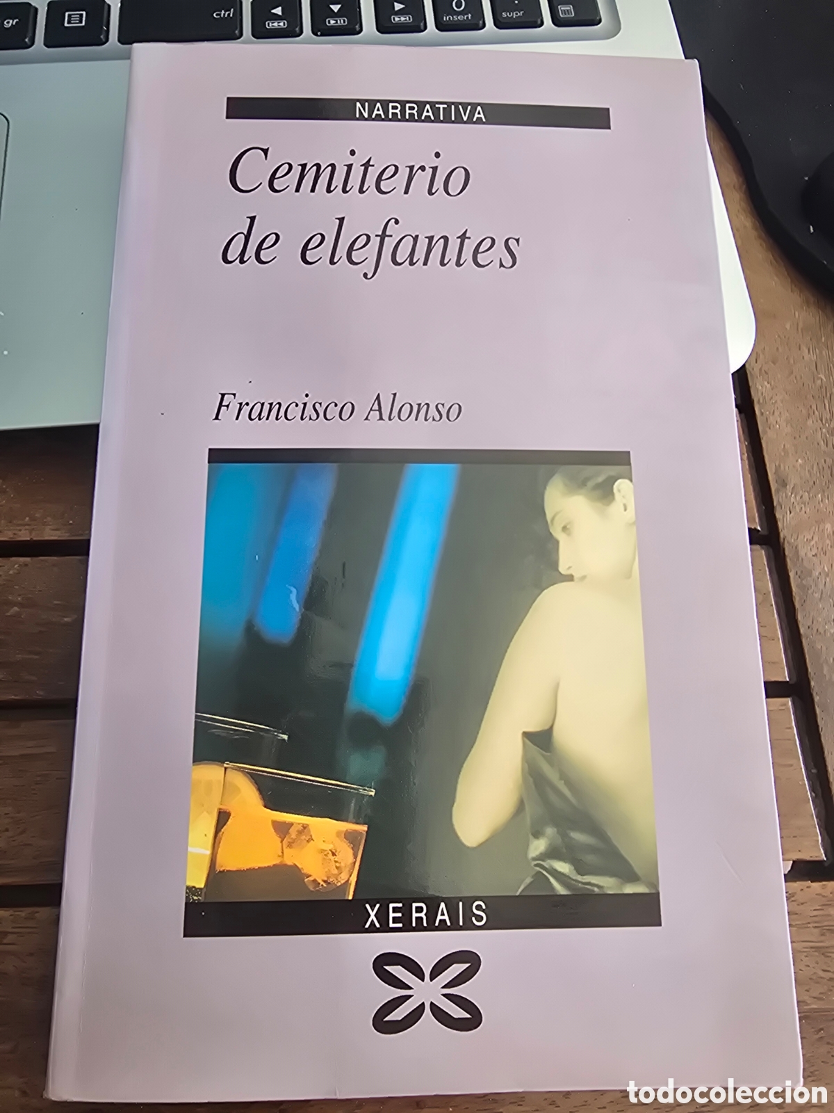 Libros de segunda mano: CEMITERIO DE ELEFANTES Francisco Alonso XERAIS 1994 novela (gallego)