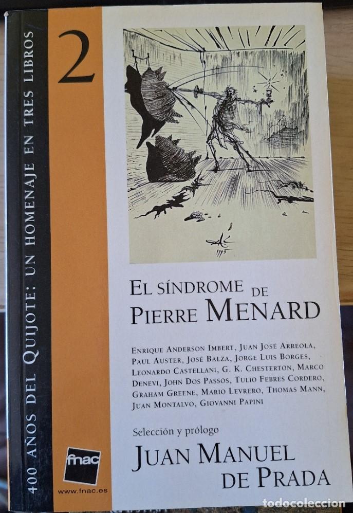 Libros de segunda mano: EL SINDROME DE PIERRE MENARD. - PRADA, Juan Manuel de (Selecci&oacute;n y prologo)