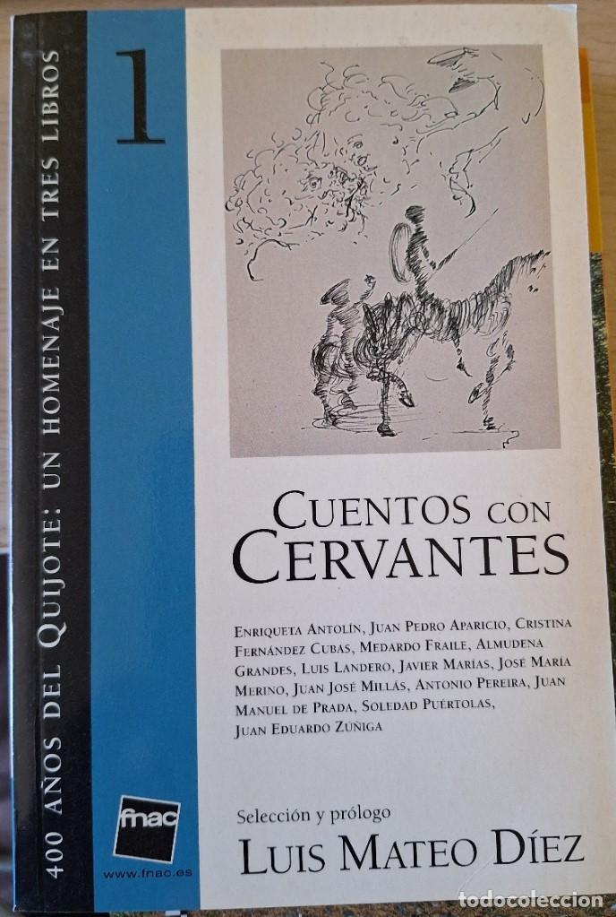 Libros de segunda mano: CUENTOS CON CERVANTES. - MATEO DIEZ, Luis (Selecci&oacute;n y prologo)