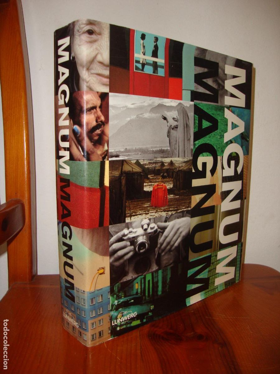 Gebrauchte B&uuml;cher: MAGNUM MAGNUM. CON 413 FOTOGRAFIAS EN COLOR Y EN BLANCO Y NEGRO (LUNWERG) - BRIGITTE LARDINOIS (ED.)