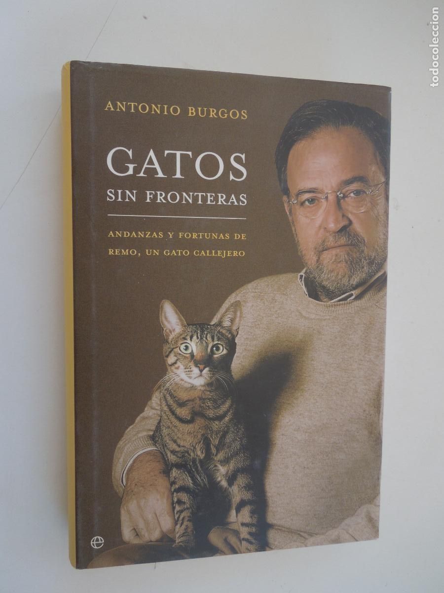 Libros de segunda mano: GATOS SIN FRONTERAS - ANTONIO BURGOS - LA ESFERA DE LOS LIBROS 2003.