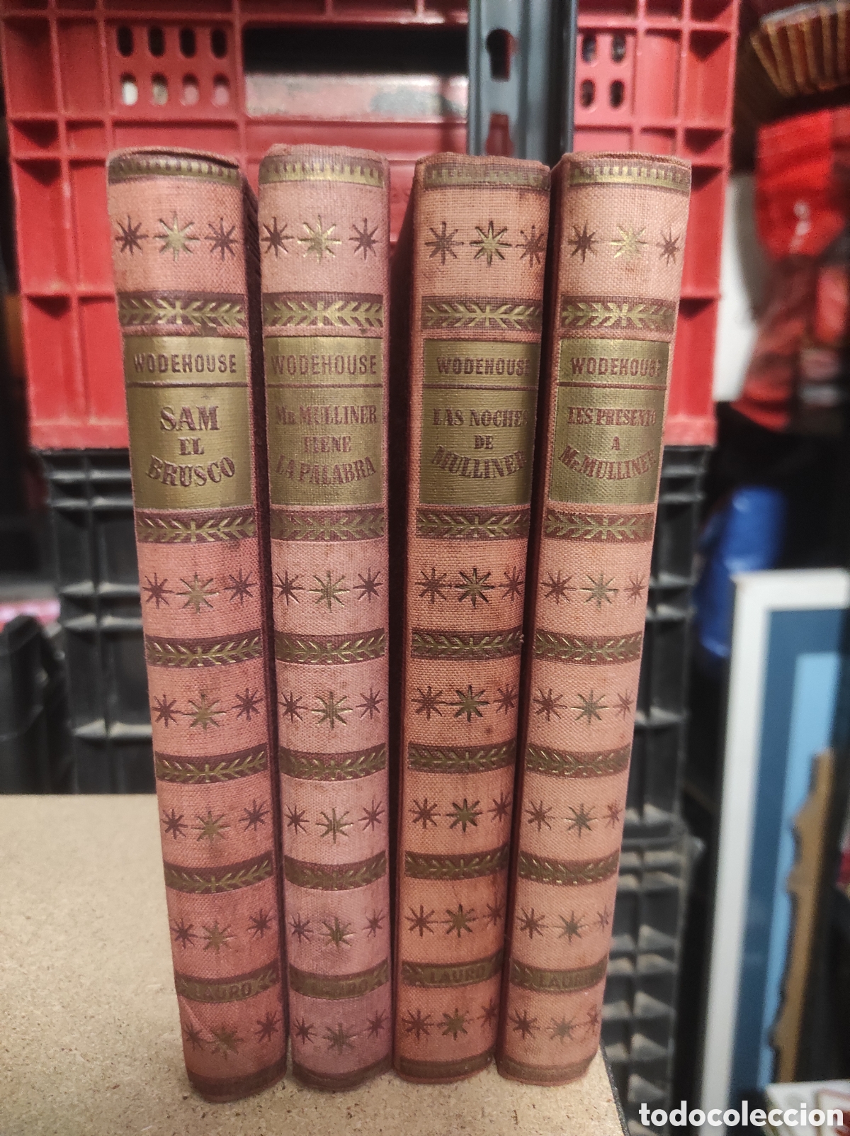 Libros de segunda mano: Les presento a Mulliner / Las noches de Mulliner / tiene la palabra / Sam el Brusco. Wodehouse.