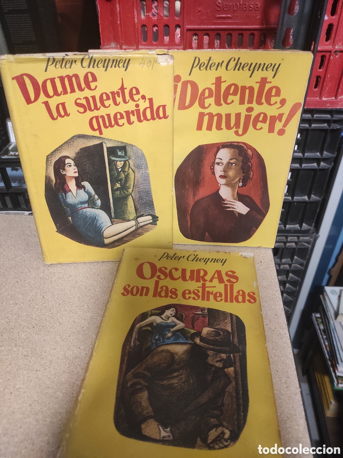 Gebrauchte B&uuml;cher: CHEYNEY, Peter - DAME LA SUERTE, QUERIDA / OSCURAS SON LAS ESTRELLAS / DETENTE MUJER