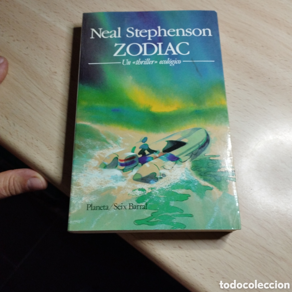 Libros de segunda mano: Zodiac. Neal Stephenson. 1989. Planeta/Seix Barral 1&ordf; Edici&oacute;n