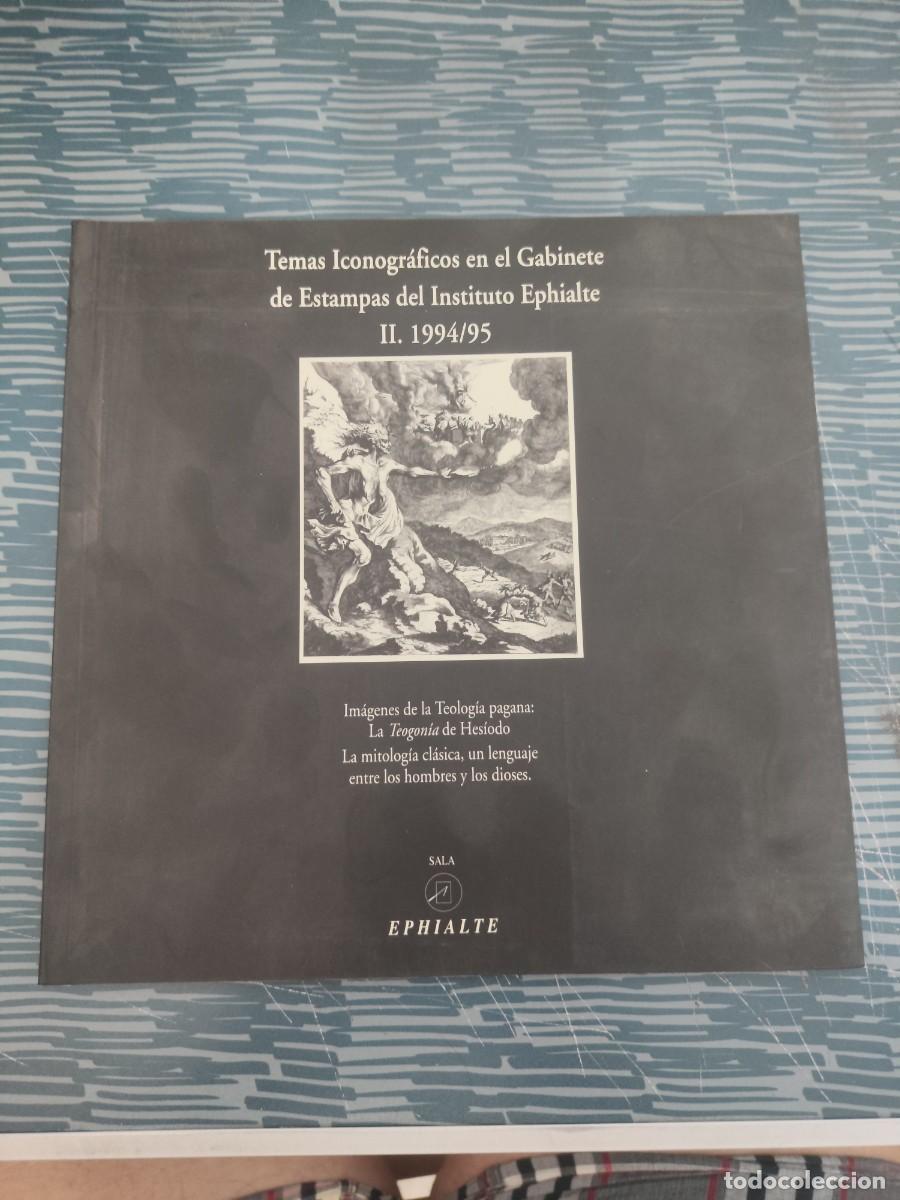 Libros de segunda mano: TEMAS ICONOGRAFICOS DE ESTAMPAS DEL INSTITUTO EPHIALTE,II.1994/95,CAJA MADRID,71 P&Aacute;GINAS