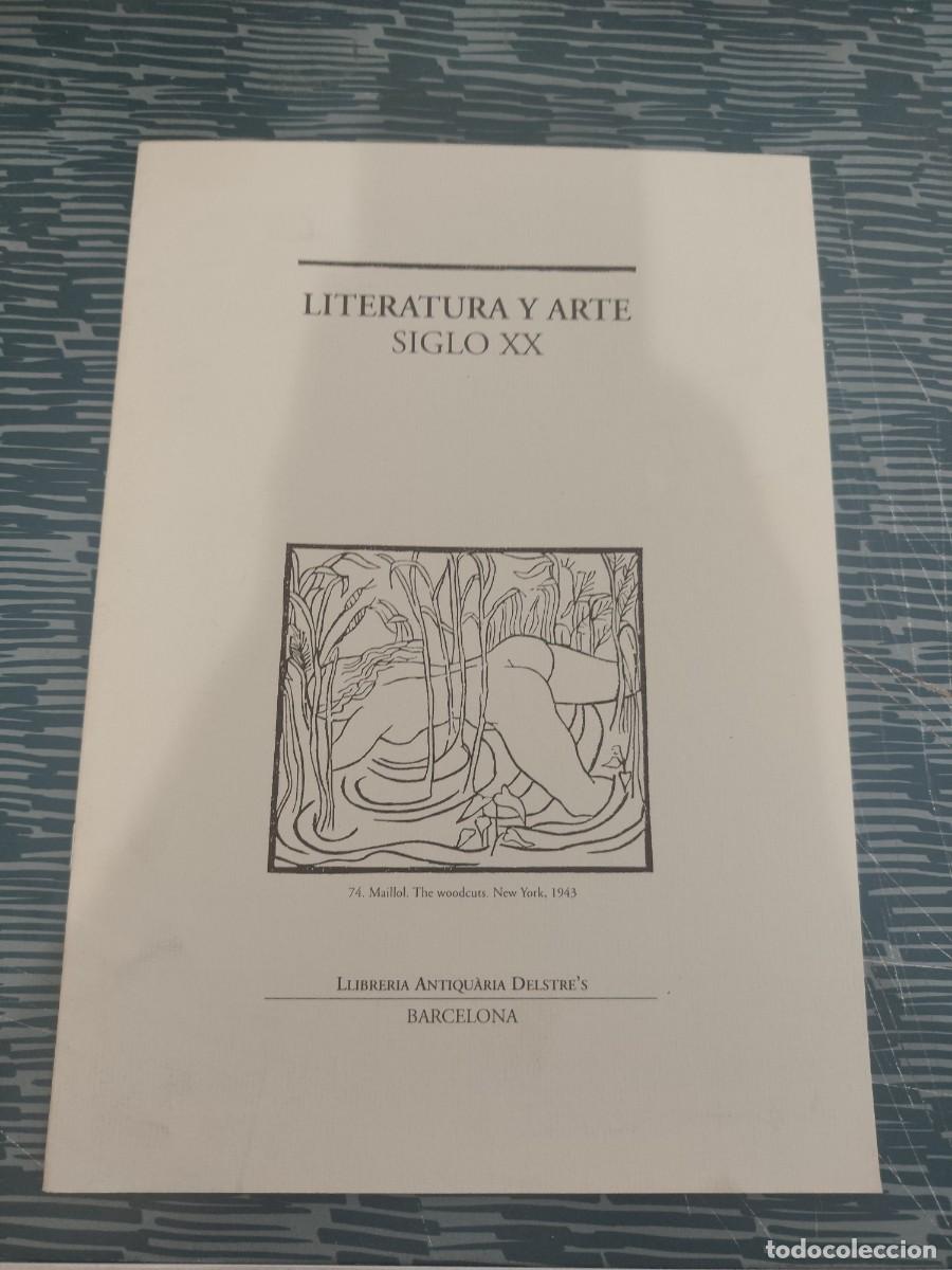 Libros de segunda mano: LITERATURA Y ARTE,SIGLO XX,LLIBRERIA ANTICUARIA DELSTRE'S,21 P&Aacute;GINAS.