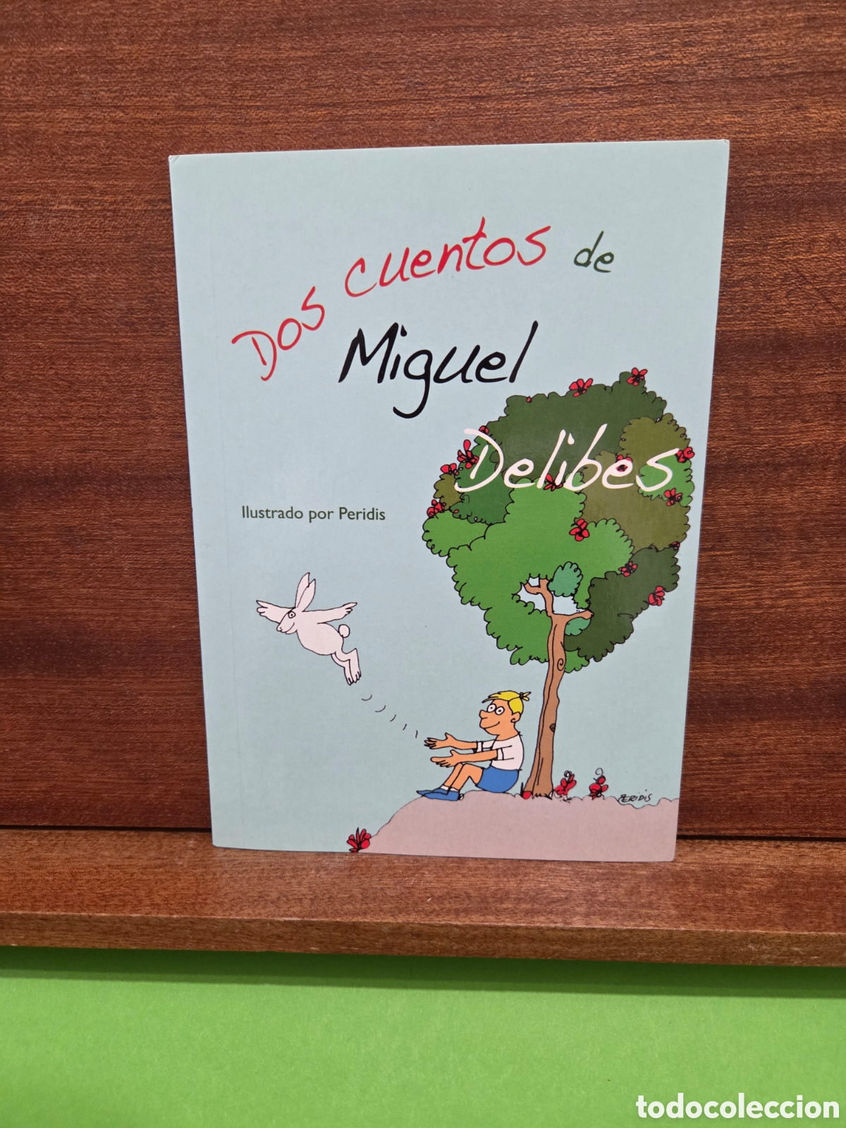 Libros de segunda mano: &rdquo;&rdquo;DOS CUENTOS DE MIGUEL DELIBES&rdquo;&rdquo;...ILUSTRADO POR PERIDIS...VALLADOLID...2011...