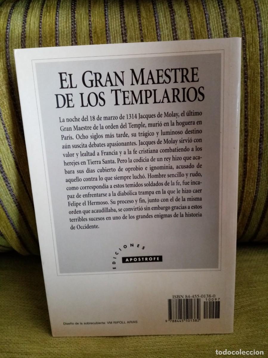 Libros de segunda mano: EL GRAN MAESTRE DE LOS TEMPLARIOS - Foto 3