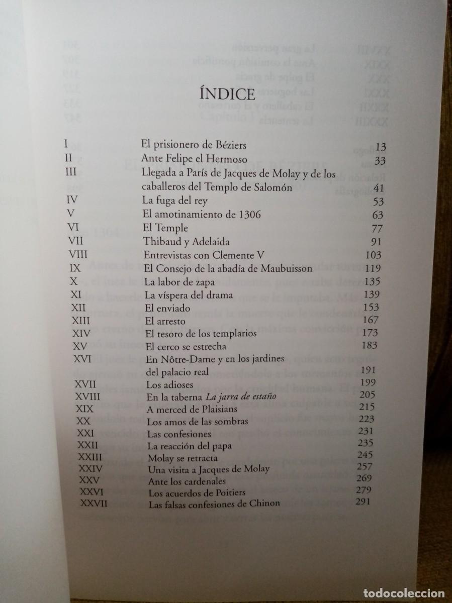 Libros de segunda mano: EL GRAN MAESTRE DE LOS TEMPLARIOS - Foto 5