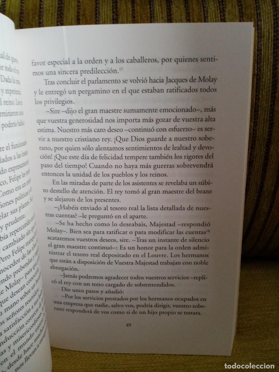 Libros de segunda mano: EL GRAN MAESTRE DE LOS TEMPLARIOS - Foto 6