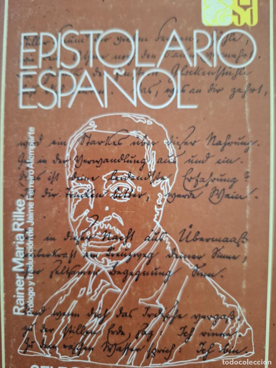 Libros de segunda mano: epistolario espa&ntilde;ol Rainer Mar&iacute;a Rilke
