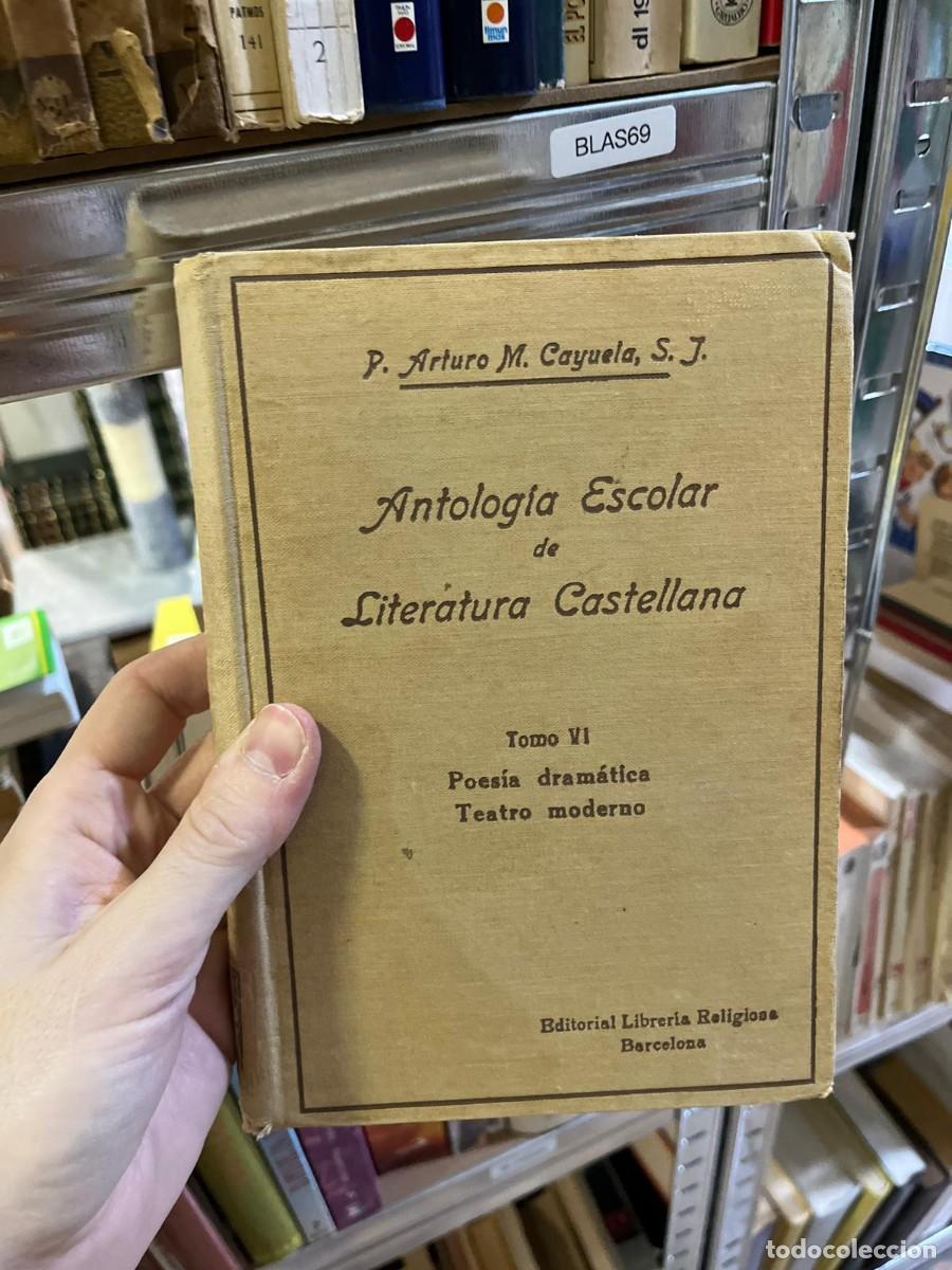 Libros de segunda mano: BLAS69 &mdash; Antolog&iacute;a Escolar de Literatura Castellana, Tomo VI: Poes&iacute;a dram&aacute;tica y teatro moderno &mdash; P.