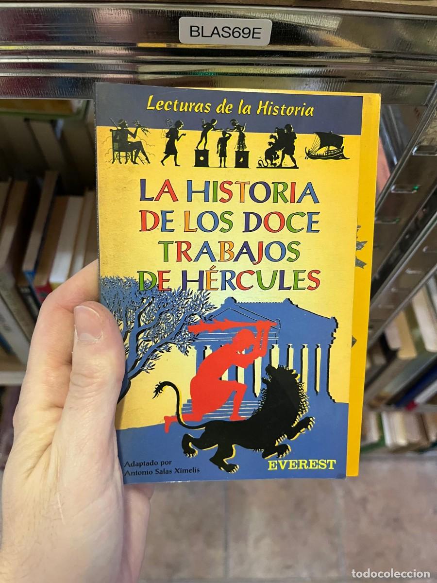 Libros de segunda mano: BLAS69E &mdash; La historia de los doce trabajos de H&eacute;rcules &mdash; adaptado por Antonio Salas Ximelis &mdash;Everest
