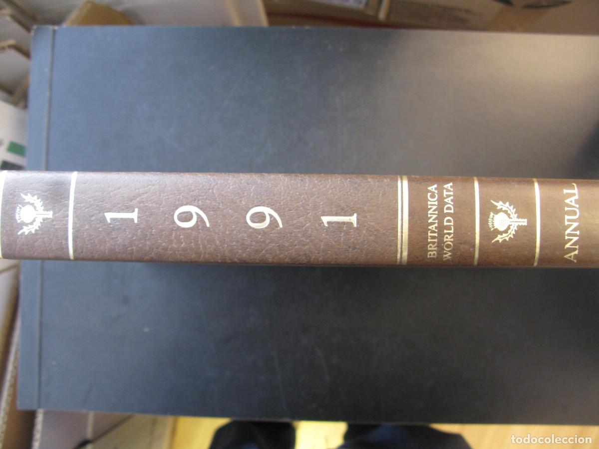 Libros de segunda mano: 1991 BRITANICA WORLD DATA ANNUAL